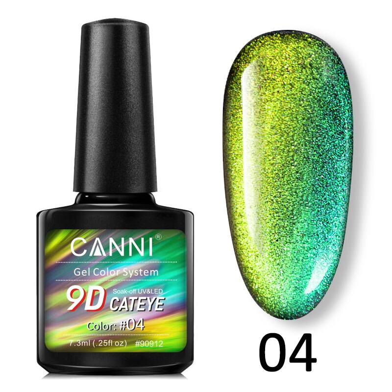 CANNI 9D Cat Eyes Galaxy Magnetic Gel Polish Venalisa Supply Magic Effect Cat Eye Nail Manicure LED Enamel UV Gel Nail Polish