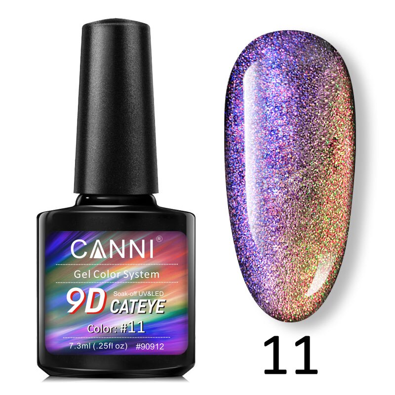CANNI 9D Cat Eyes Galaxy Magnetic Gel Polish Venalisa Supply Magic Effect Cat Eye Nail Manicure LED Enamel UV Gel Nail Polish