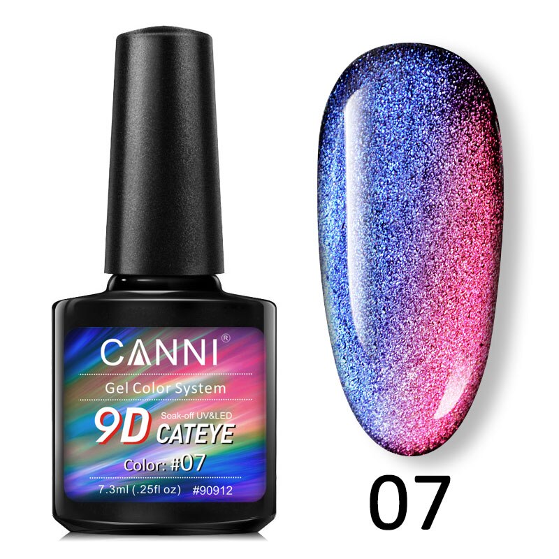 CANNI 9D Cat Eyes Galaxy Magnetic Gel Polish Venalisa Supply Magic Effect Cat Eye Nail Manicure LED Enamel UV Gel Nail Polish