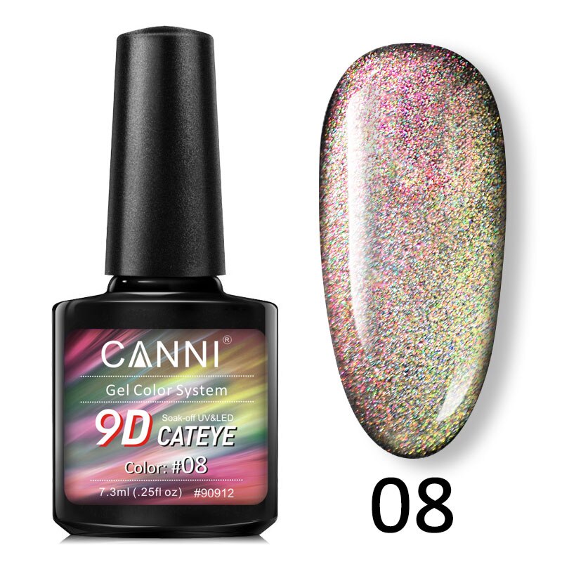 CANNI 9D Cat Eyes Galaxy Magnetic Gel Polish Venalisa Supply Magic Effect Cat Eye Nail Manicure LED Enamel UV Gel Nail Polish