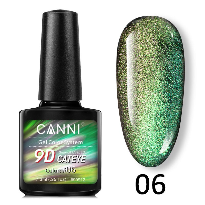 CANNI 9D Cat Eyes Galaxy Magnetic Gel Polish Venalisa Supply Magic Effect Cat Eye Nail Manicure LED Enamel UV Gel Nail Polish