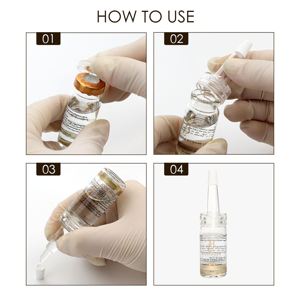 correcteur Biomaser Bleaching Agent In Time Cleaning Error For Permanent Makeup Machine Eyebrow,Eyeliner,Lips Tattoo Needle Supply