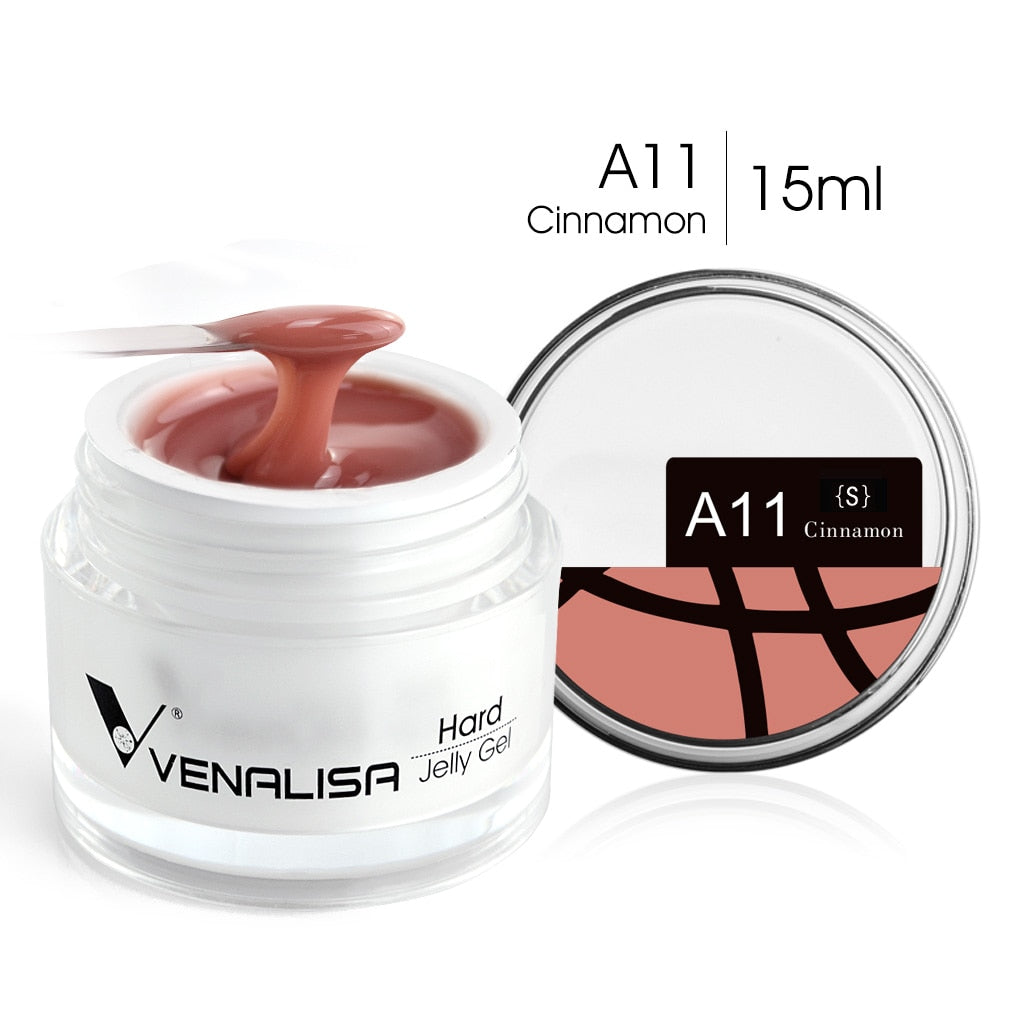 Hot Sale Newest 12 Colors Camouflage Color UV LED Nail Polish Builder Construction Extend Nail Hard Jelly Venalisa Poly Nail Gel