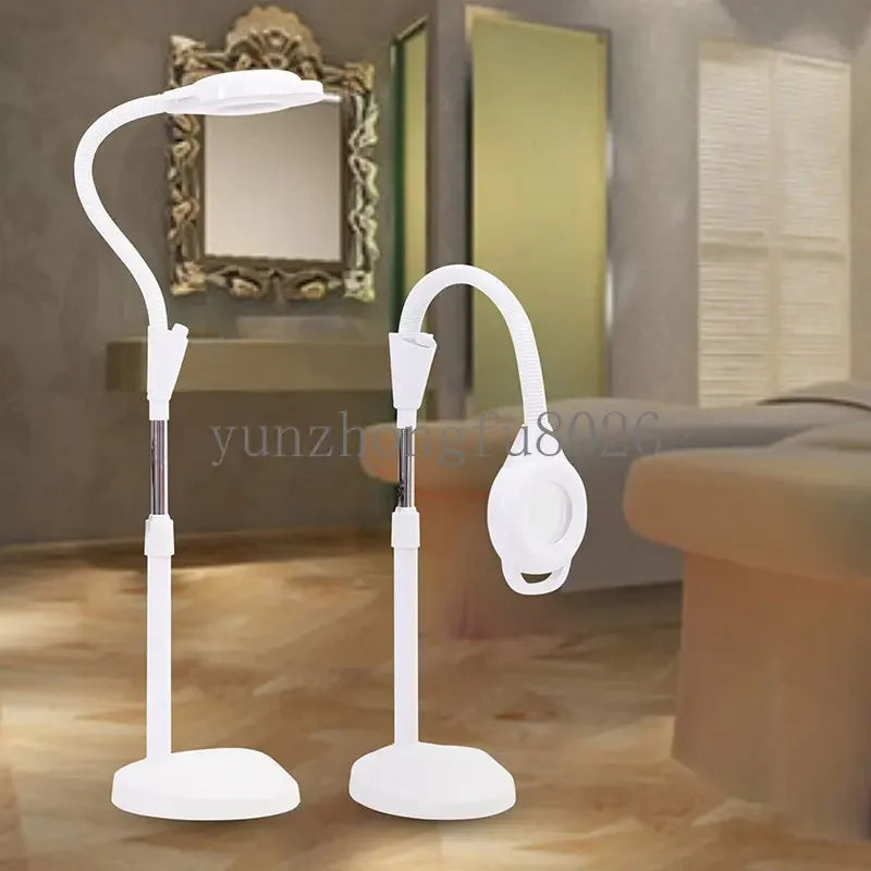 LED Tattoo Lamp Beauty Salon 8 Times Magnifying Glass Cold Light Lamp Songyue Floor Lamp