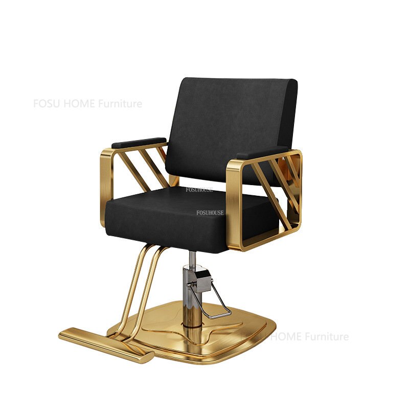 Chaises de coiffure de luxe légères, meubles de Salon simples pour Salon de beauté, chaise pivotante, chaise de coiffure spéciale