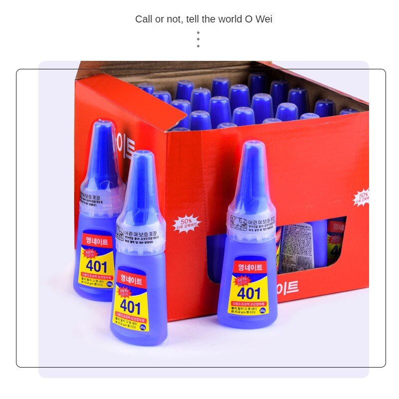 لاصق الأظافر 401 ملصقات الأظافر ، لاصق خاص ، حجر الراين ، الحمام ، متين وسريع الالتصاق  Adhésif pour ongles 401 autocollants pour ongles pour manucure, adhésif spécial, strass, bain, collage durable et rapide