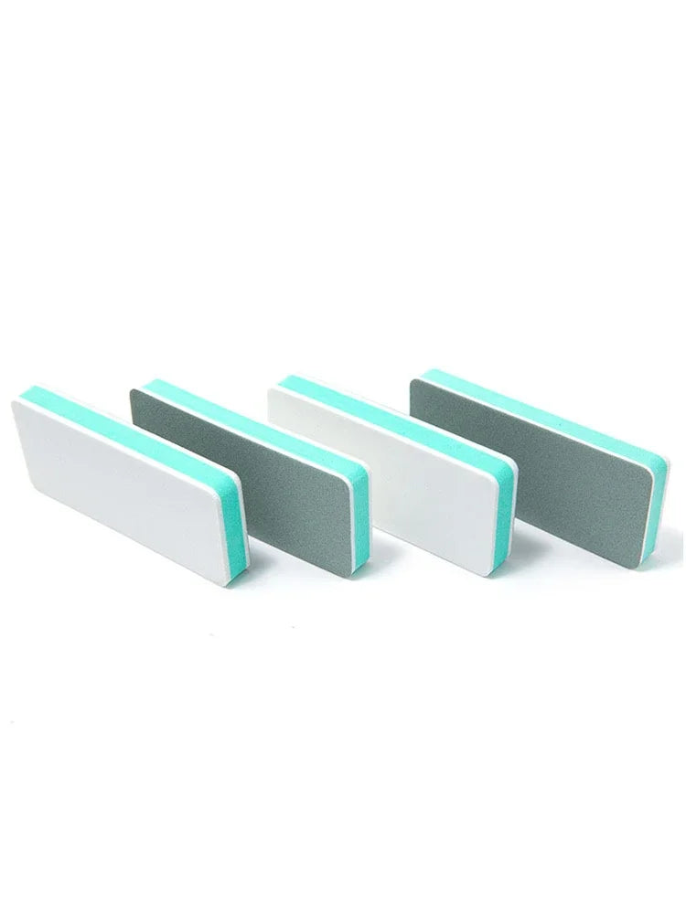 Bloc de polissage pour vernis à ongles double face, polissage de bijoux en argent, lime à ongles spéciale