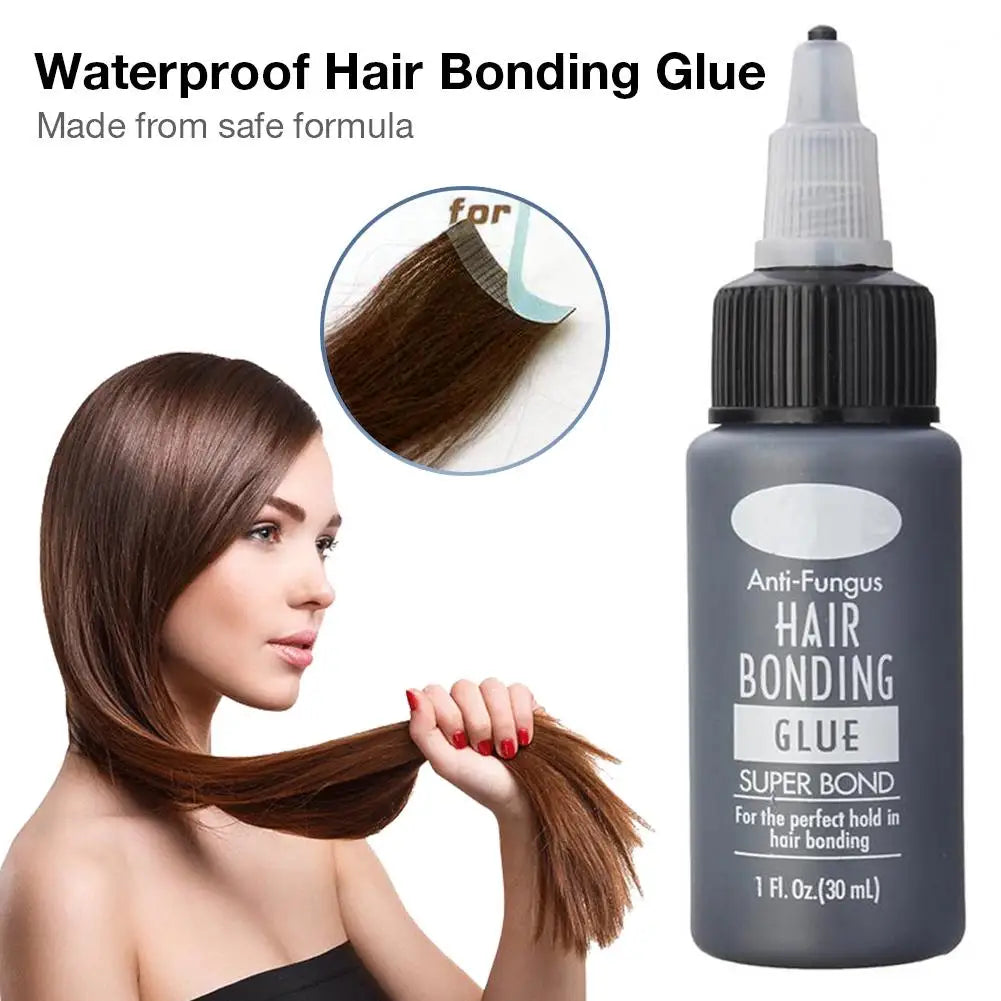 30ML COLLE NORMAL POUR LES CILS Hair Double Eyelid Glue  Bonding Tool Liquid Adhesive False Eyelash Wig Professional Extension Invisible Bonding Lash