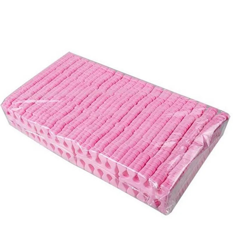50/100pcs Séparateurs d'orteils en éponge pour vernis à ongles, soins des pieds, manucure, pédicure, nail art