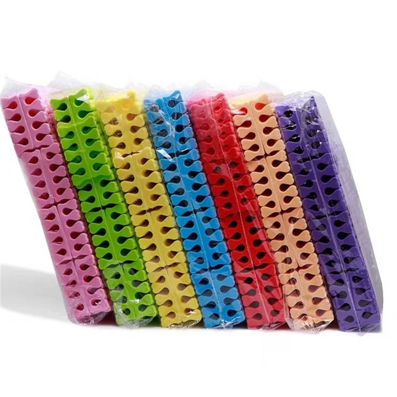 50/100pcs Séparateurs d'orteils en éponge pour vernis à ongles, soins des pieds, manucure, pédicure, nail art