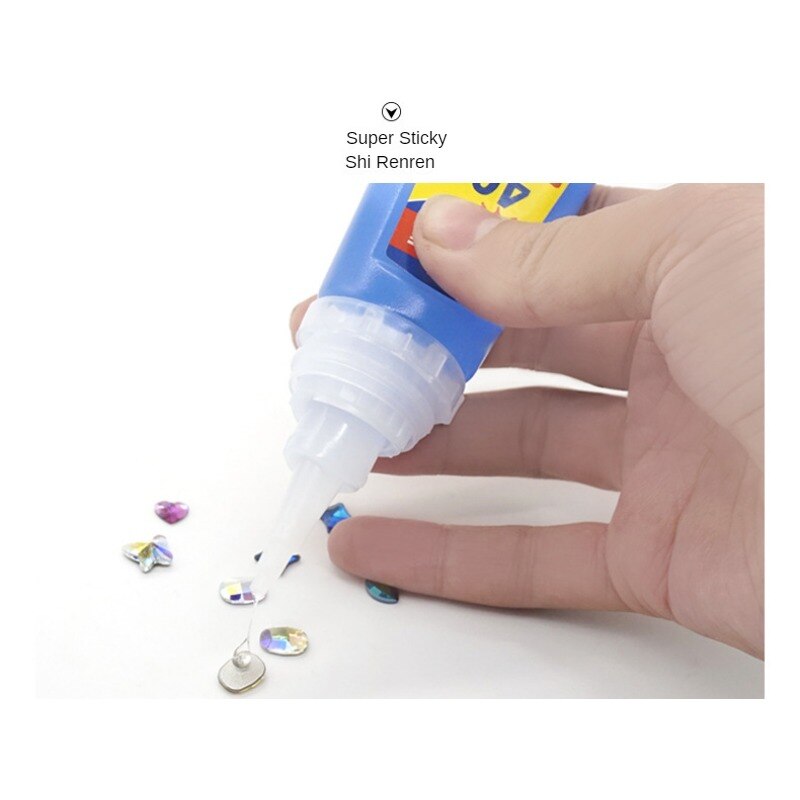 لاصق الأظافر 401 ملصقات الأظافر ، لاصق خاص ، حجر الراين ، الحمام ، متين وسريع الالتصاق  Adhésif pour ongles 401 autocollants pour ongles pour manucure, adhésif spécial, strass, bain, collage durable et rapide