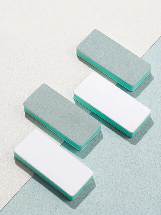 Bloc de polissage pour vernis à ongles double face, polissage de bijoux en argent, lime à ongles spéciale