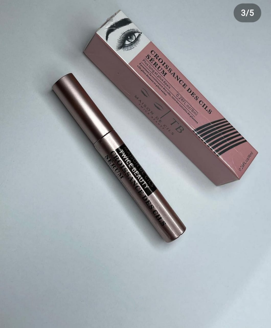 نمو الرموش نتيجة مذهلة ترطيب الرموش مغذي الحواجب جوهر رمش محسن يطيل سمكا sérum de croissance des cils resultat incoyable hydratant cils sourcil nourrissant Essence rehausseur de cils allongeant plus épais.