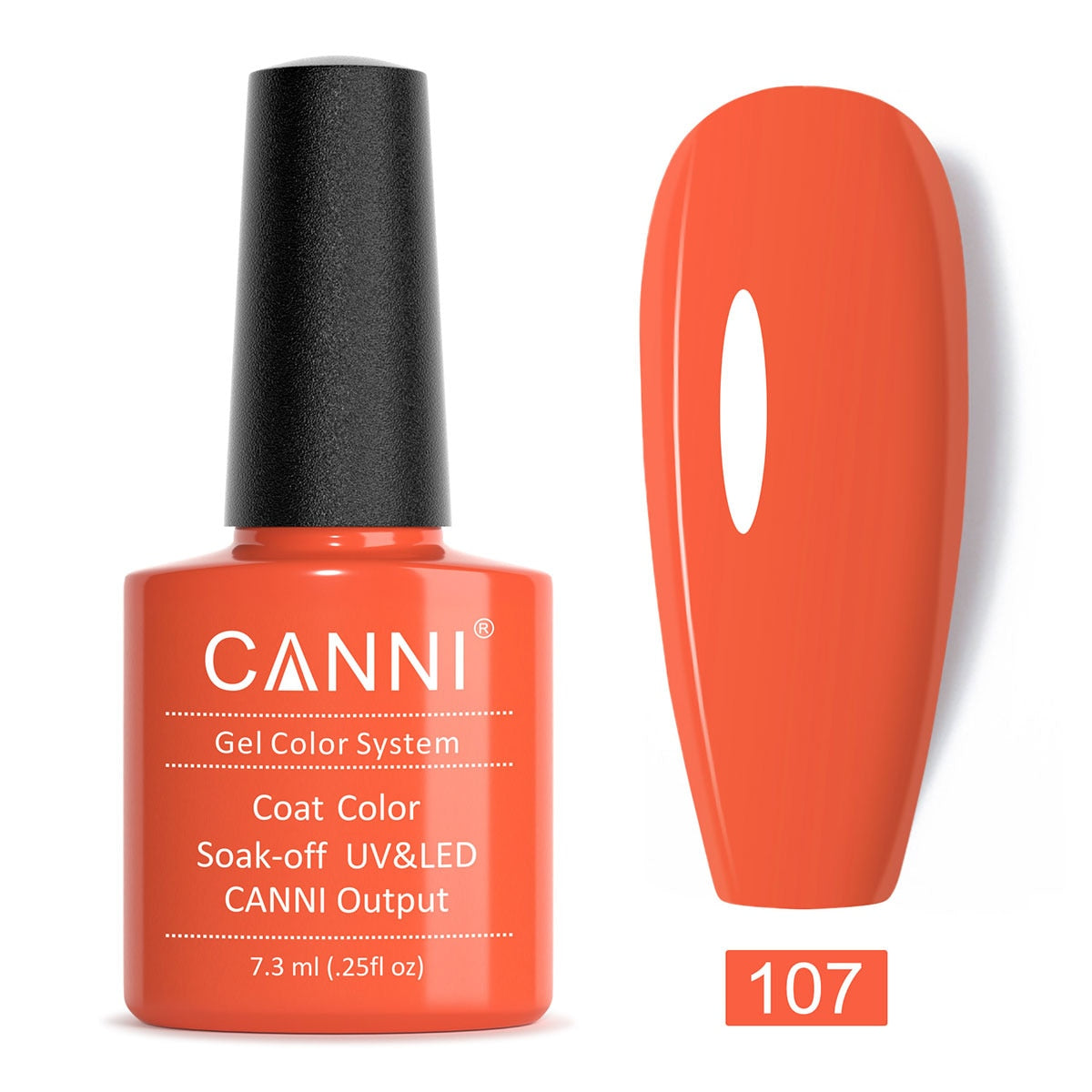 CANNI Gel Varnish Color ref 101-127 top coat-base coat-primer Series UV LED Lamp 7.3ml