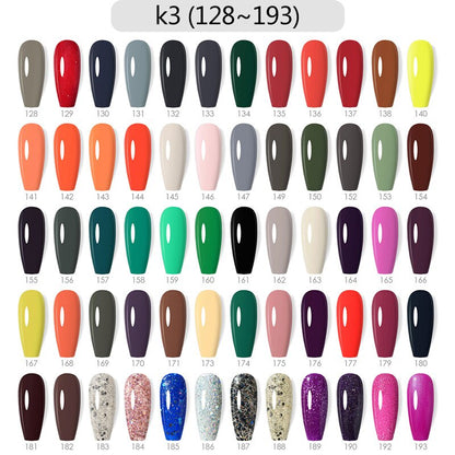 CANNI K1-K5 Nail Salon Professional 60 colors 7.3ml Soak Off Nails Art UV Nail Gel Polish kit