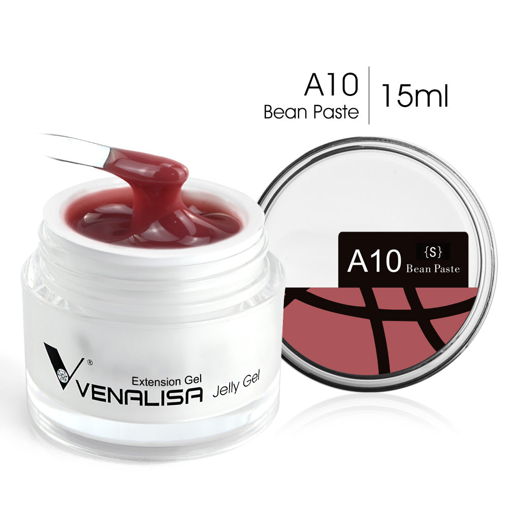 Hard Jelly Builder Nail Extend Gel Venalisa Poly Nail Gel 15ml Nail Art French Gel Gum Clear Camouflage UV Construction Gel