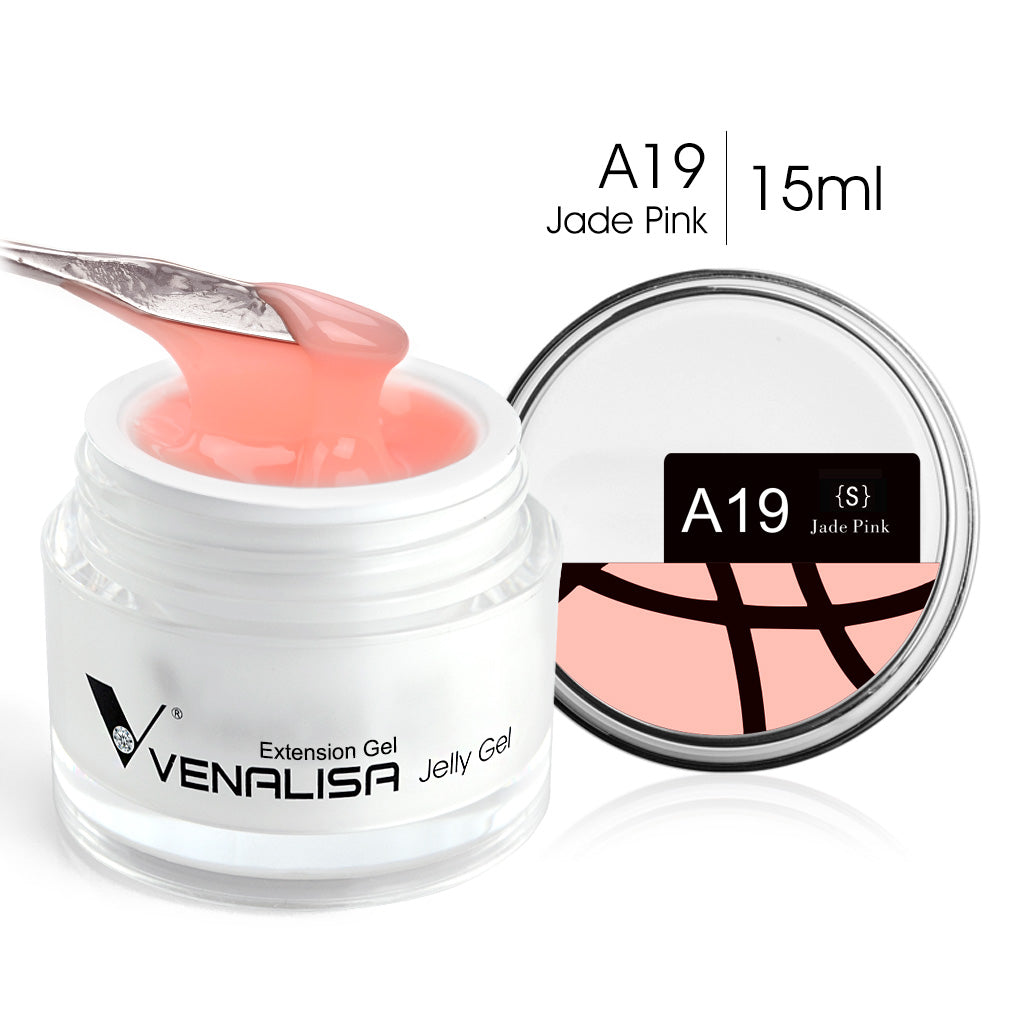 Hard Jelly Builder Nail Extend Gel Venalisa Poly Nail Gel 15ml Nail Art French Gel Gum Clear Camouflage UV Construction Gel