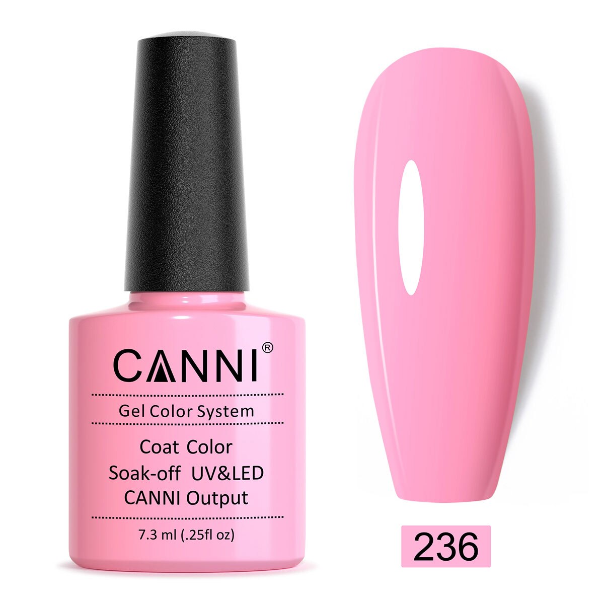 CANNI Gel Varnish Color ref 228-258 Series UV LED Lamp 7.3ml