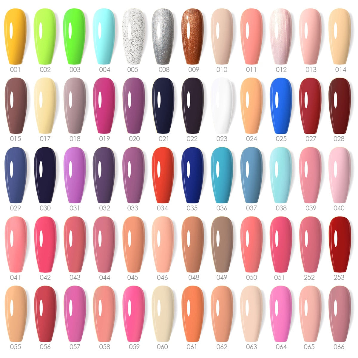 CANNI 240 Colors/set 7.3ml UV Gel Professional Nail Art Salon Nail Polish Kit Color Gel Lacquer Soakoff High Quality Manicure