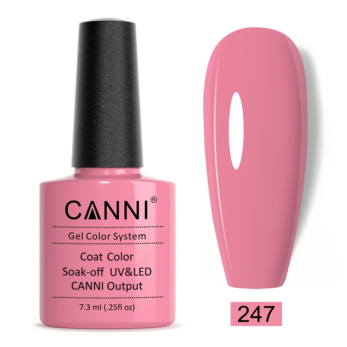 CANNI Gel Varnish Color ref 228-258 Series UV LED Lamp 7.3ml