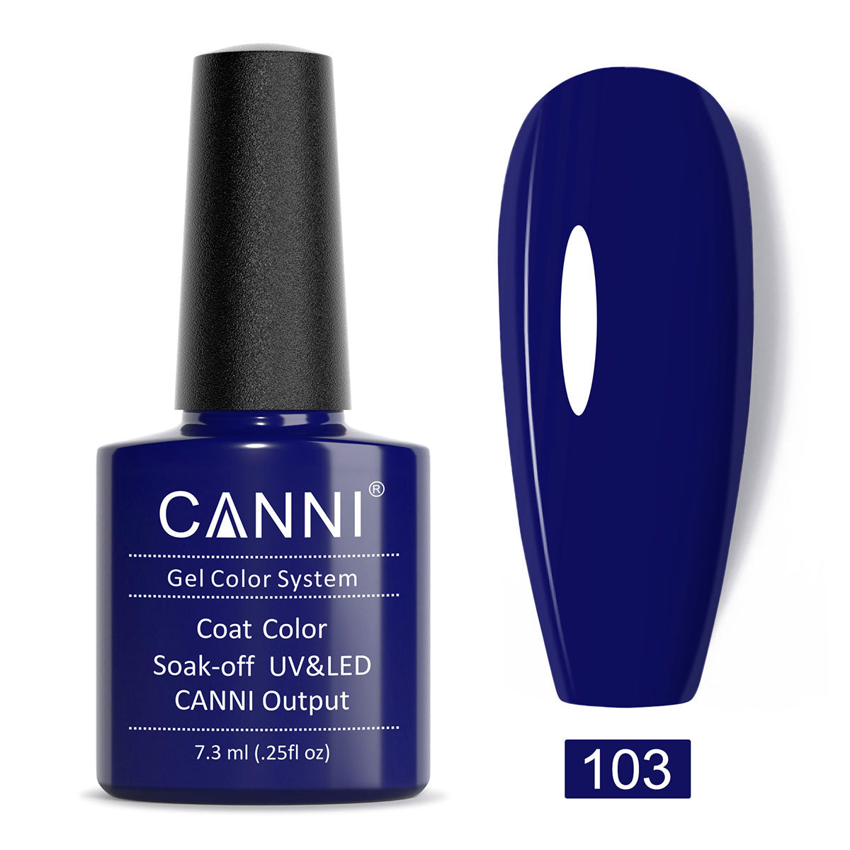 CANNI Gel Varnish Color ref 101-127 top coat-base coat-primer Series UV LED Lamp 7.3ml