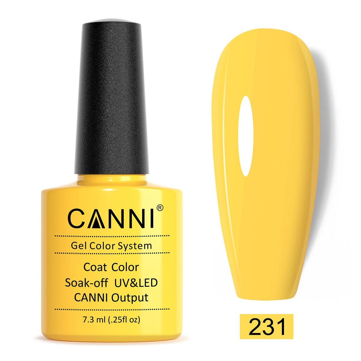 CANNI Gel Varnish Color ref 228-258 Series UV LED Lamp 7.3ml
