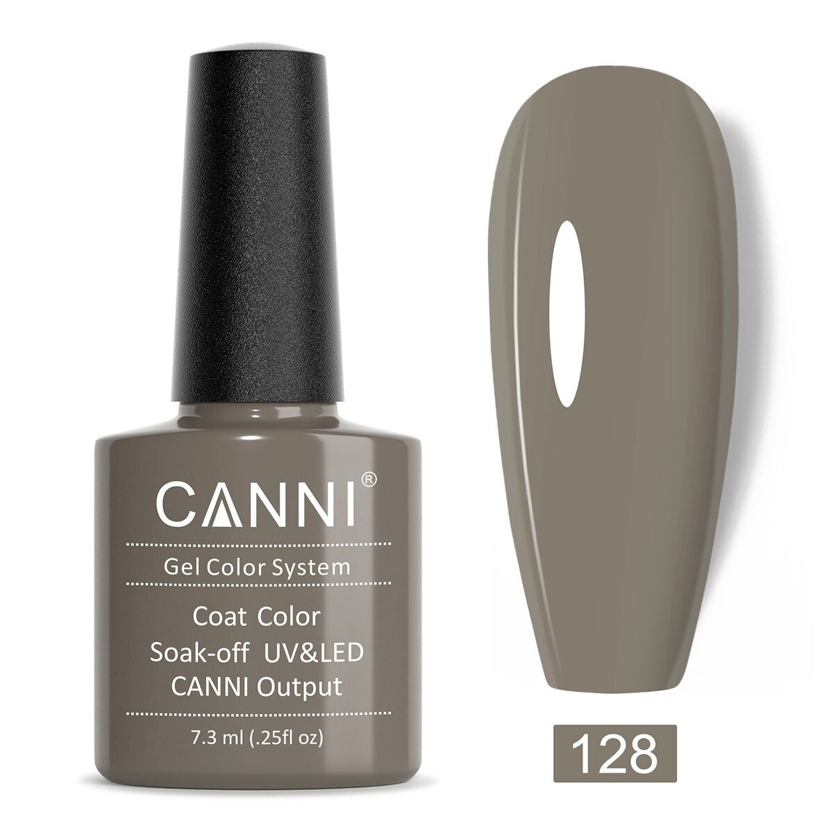 CANNI Gel Varnish Color ref128-227 Series UV LED Lamp 7.3ml