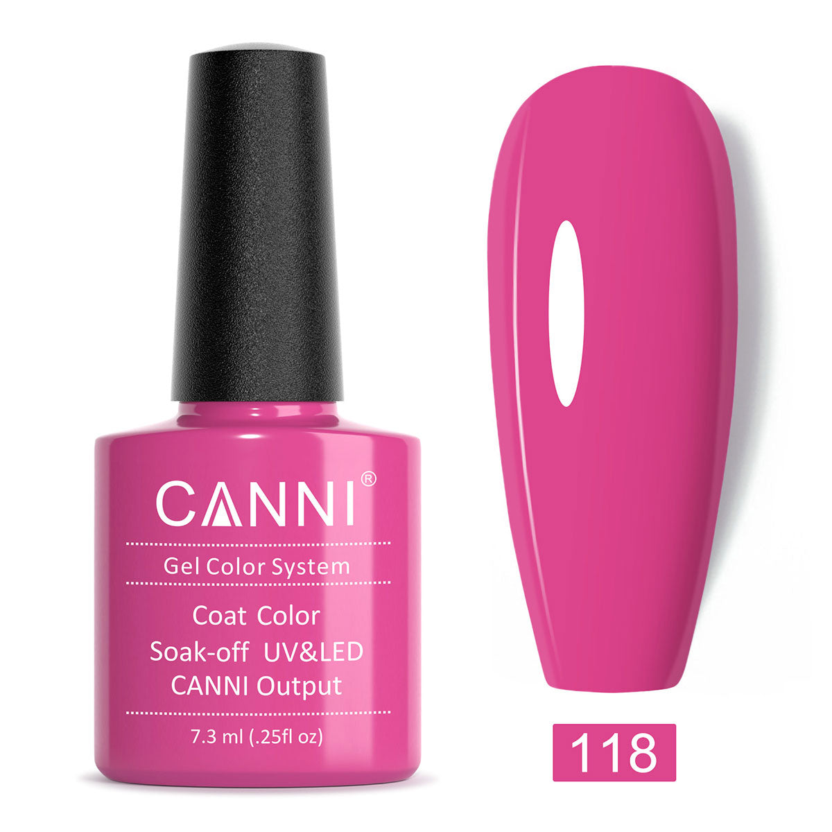 CANNI Gel Varnish Color ref 101-127 top coat-base coat-primer Series UV LED Lamp 7.3ml