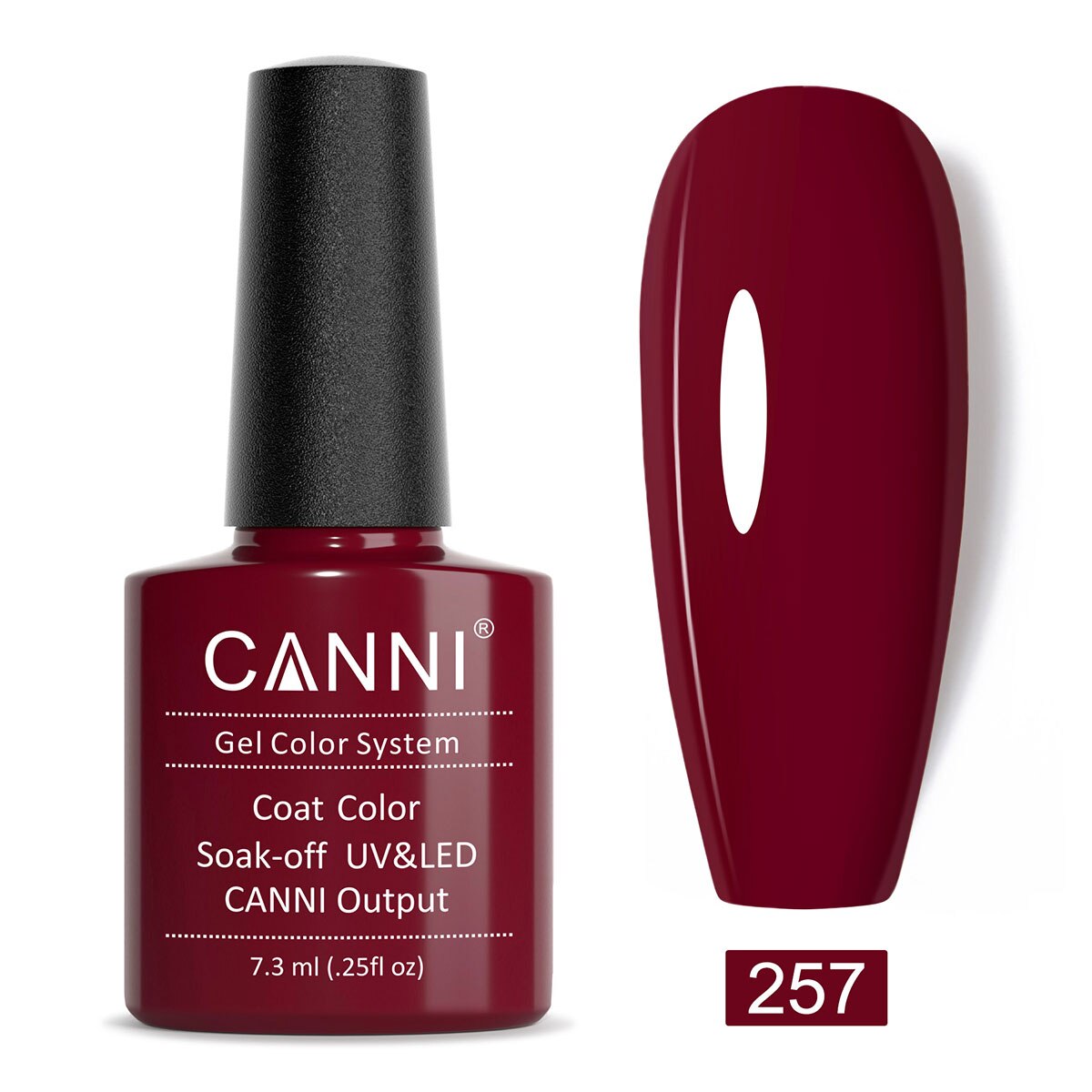 CANNI Gel Varnish Color ref 228-258 Series UV LED Lamp 7.3ml