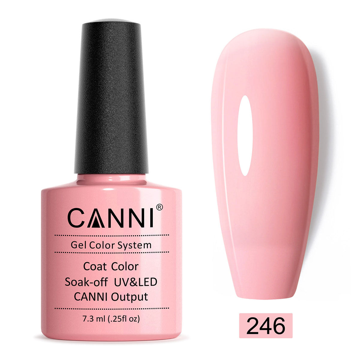 CANNI Gel Varnish Color ref 228-258 Series UV LED Lamp 7.3ml