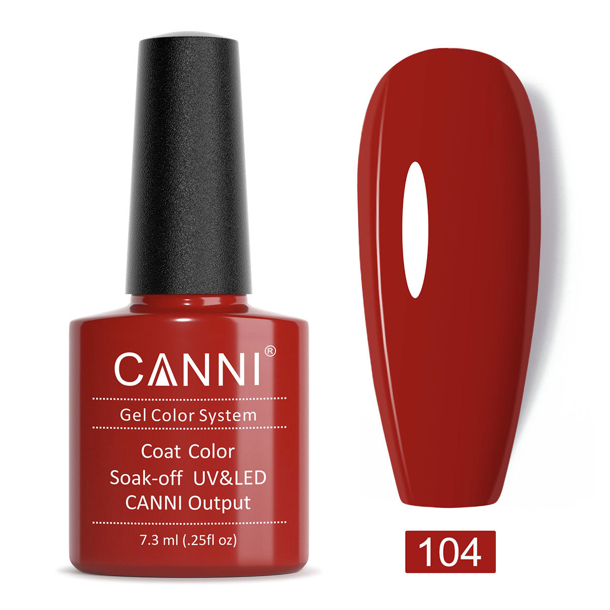 CANNI Gel Varnish Color ref 101-127 top coat-base coat-primer Series UV LED Lamp 7.3ml