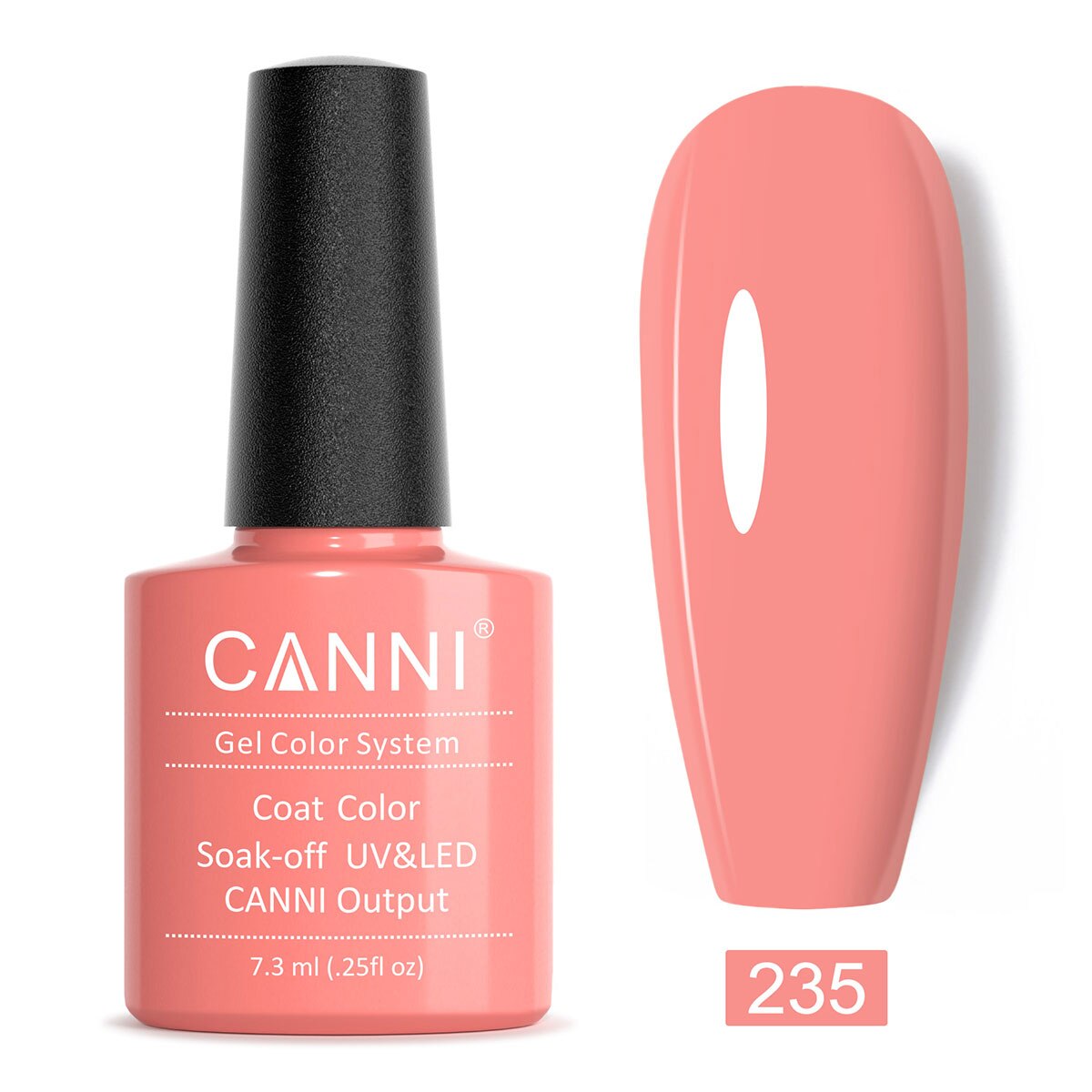 CANNI Gel Varnish Color ref 228-258 Series UV LED Lamp 7.3ml