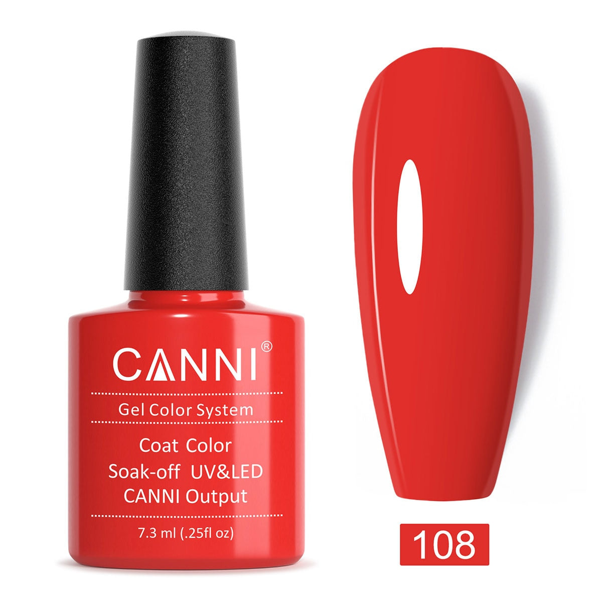 CANNI Gel Varnish Color ref 101-127 top coat-base coat-primer Series UV LED Lamp 7.3ml