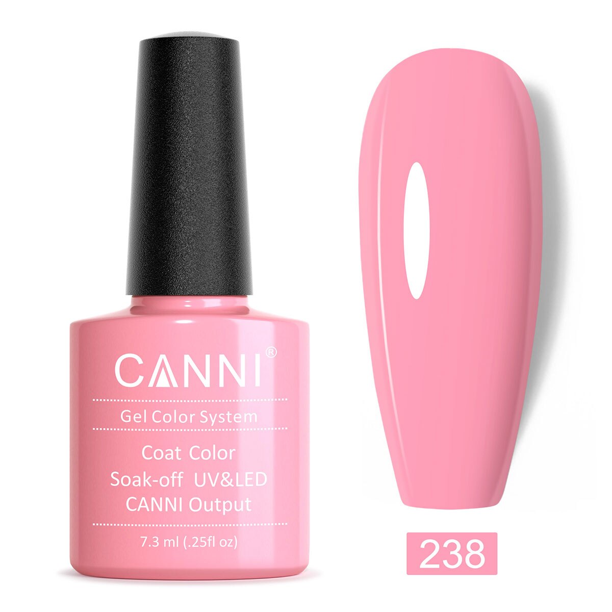 CANNI Gel Varnish Color ref 228-258 Series UV LED Lamp 7.3ml