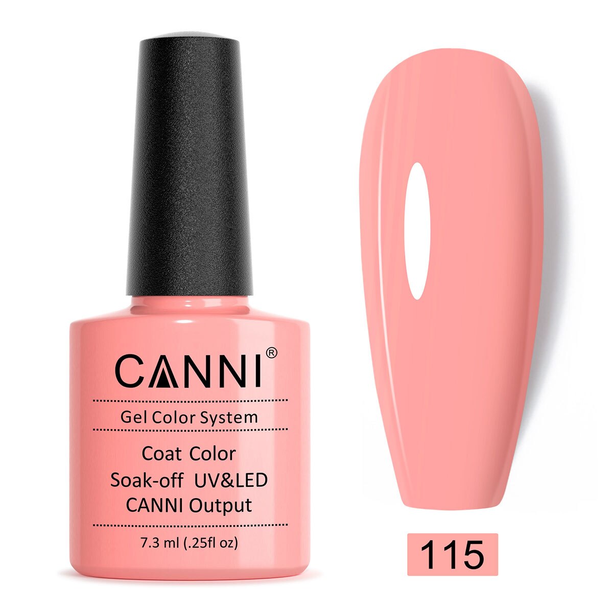 CANNI Gel Varnish Color ref 101-127 top coat-base coat-primer Series UV LED Lamp 7.3ml