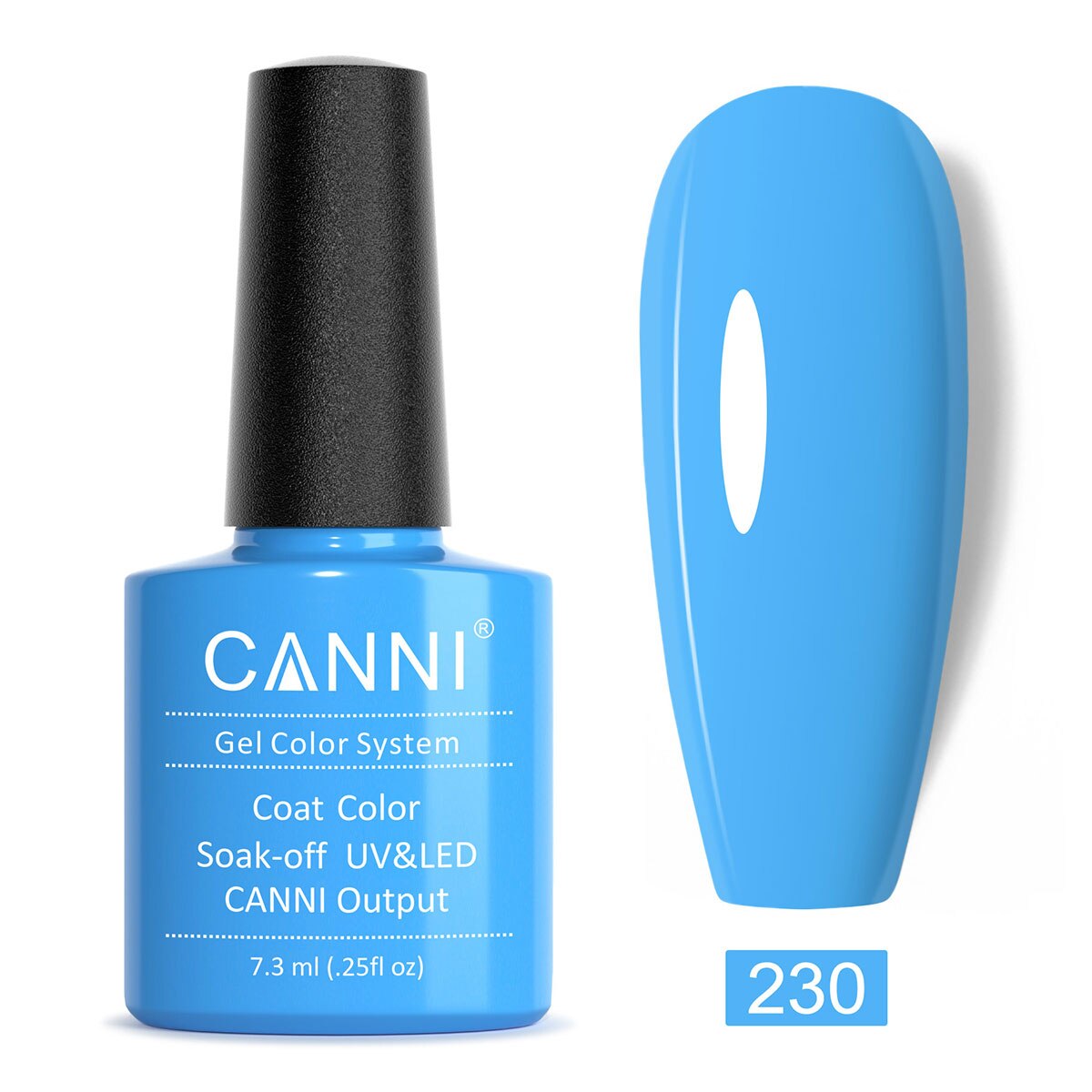 CANNI Gel Varnish Color ref 228-258 Series UV LED Lamp 7.3ml