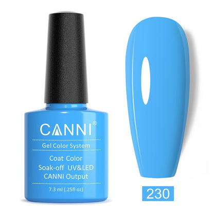 CANNI Gel Varnish Color ref 228-258 Series UV LED Lamp 7.3ml