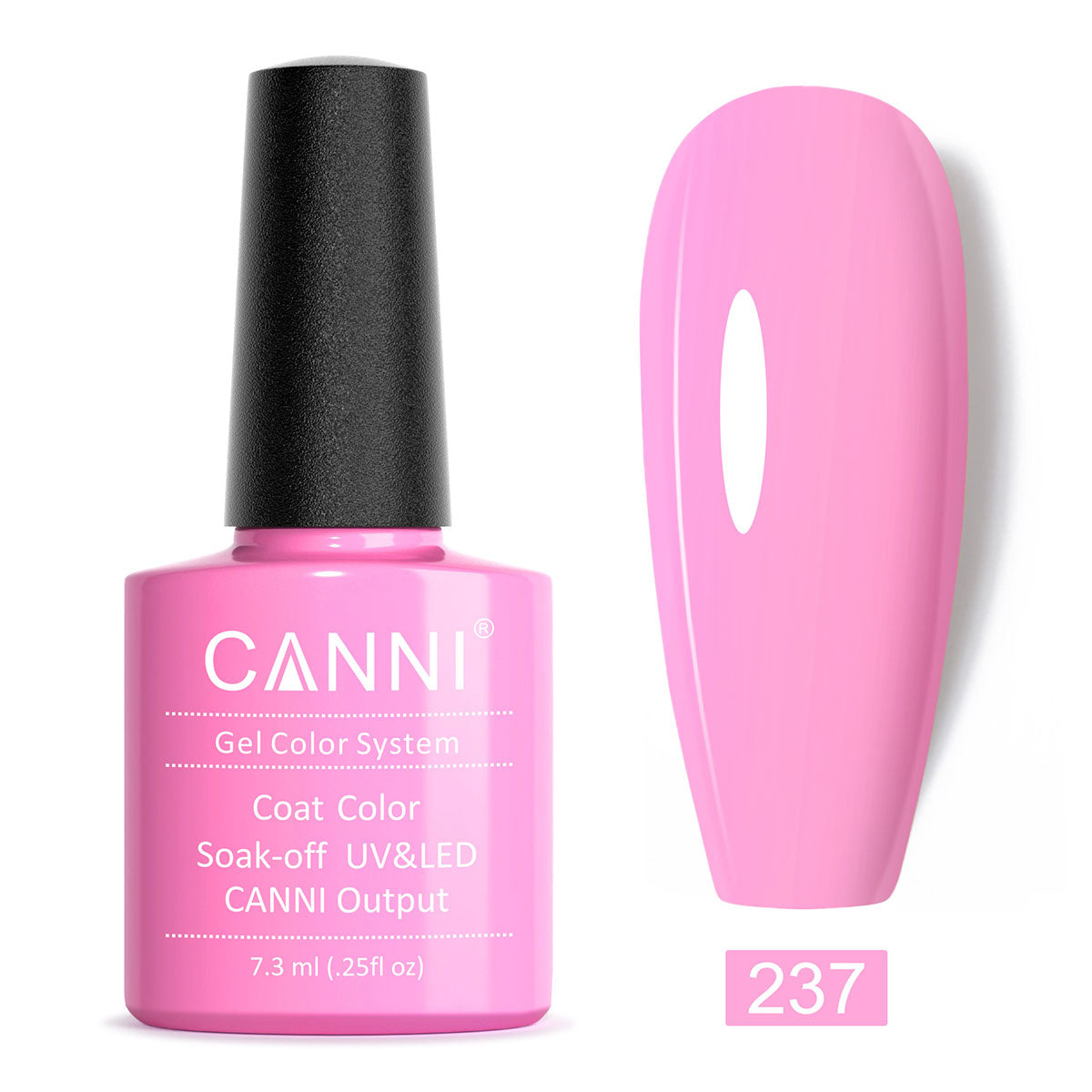 CANNI Gel Varnish Color ref 228-258 Series UV LED Lamp 7.3ml
