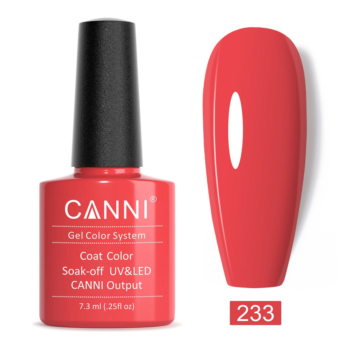 CANNI Gel Varnish Color ref 228-258 Series UV LED Lamp 7.3ml