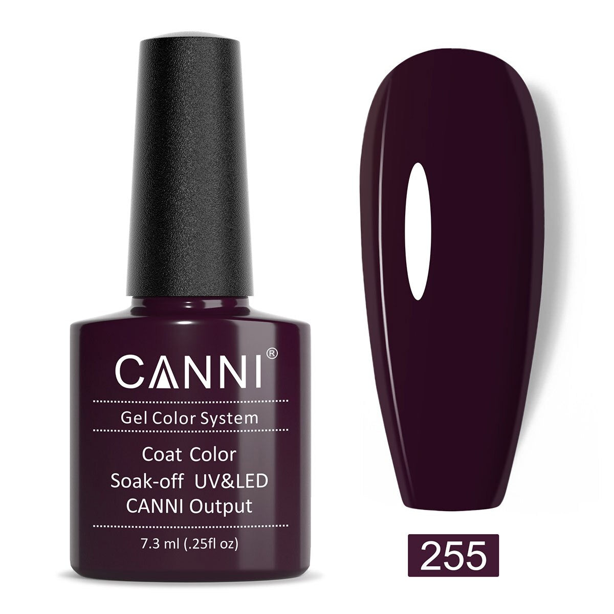 CANNI Gel Varnish Color ref 228-258 Series UV LED Lamp 7.3ml