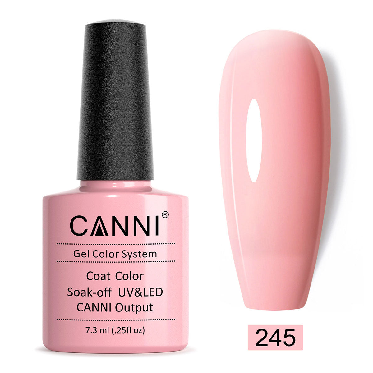 CANNI Gel Varnish Color ref 228-258 Series UV LED Lamp 7.3ml