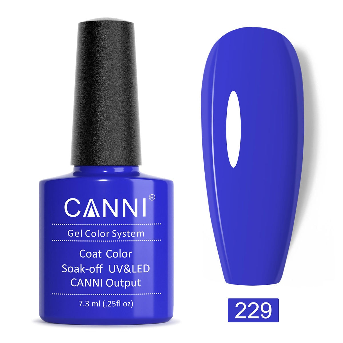 CANNI Gel Varnish Color ref 228-258 Series UV LED Lamp 7.3ml