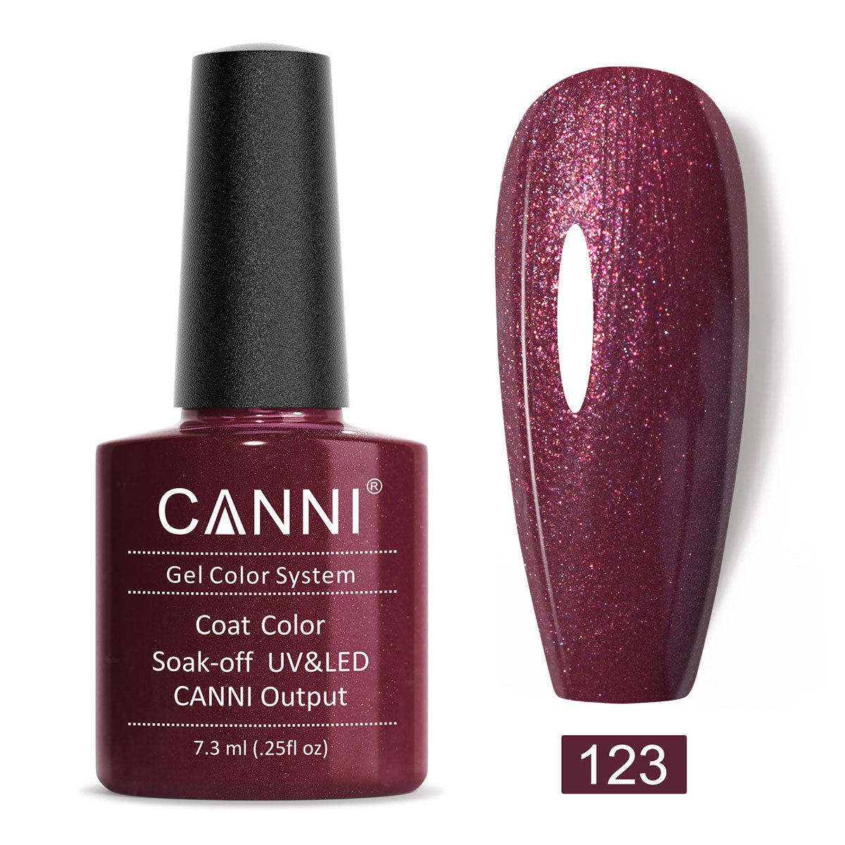 CANNI Gel Varnish Color ref 101-127 top coat-base coat-primer Series UV LED Lamp 7.3ml