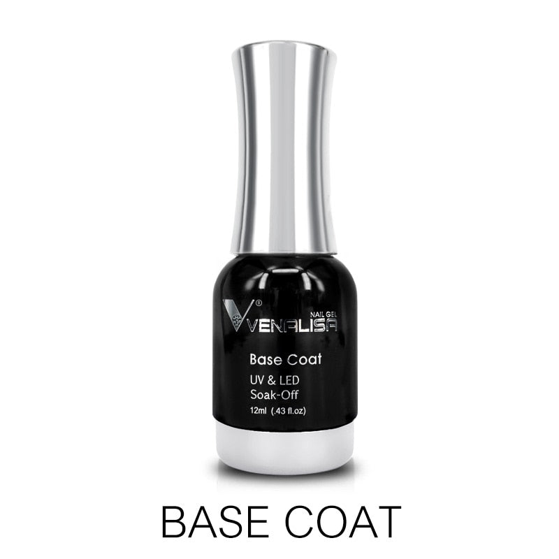 ref 1102- 1112 top base primer Venalisa Nail Gel Polish 12ml Gorgeous Color Gel Polish Nail Gel Soak Off UV LED Full Coverage Gel Polish Nail Lacquer Varnish