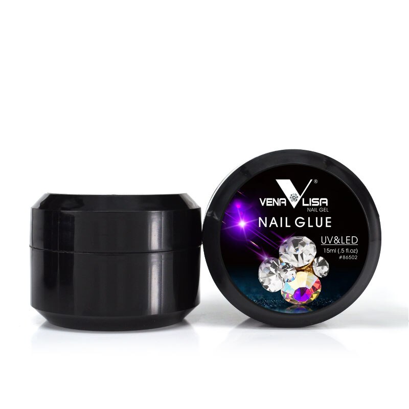 colle Venalisa uv led - Gel collant transparent couleur claire fournisseur diamant épais Gel pour les ongles diamant décoration colle bâton Gel Gel ferme
