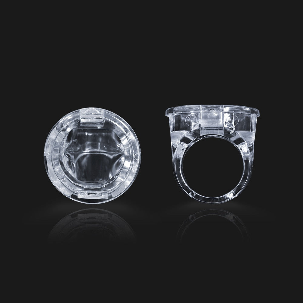 10PC Reusable Microblading With Lid Cover Cap Permanent Makeup