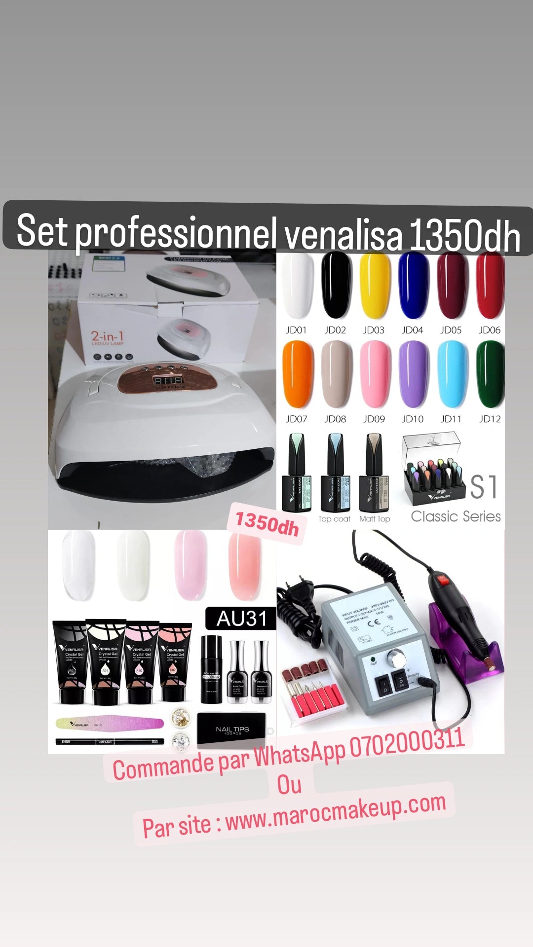Set professionnel venalisa