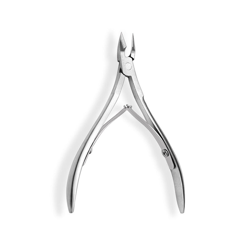 Stainless Steel Nail Cuticle Scissors Portable Professional  Cutter Clipper Pedicure Trim Eagle Beak Pliers Manicure Nipper