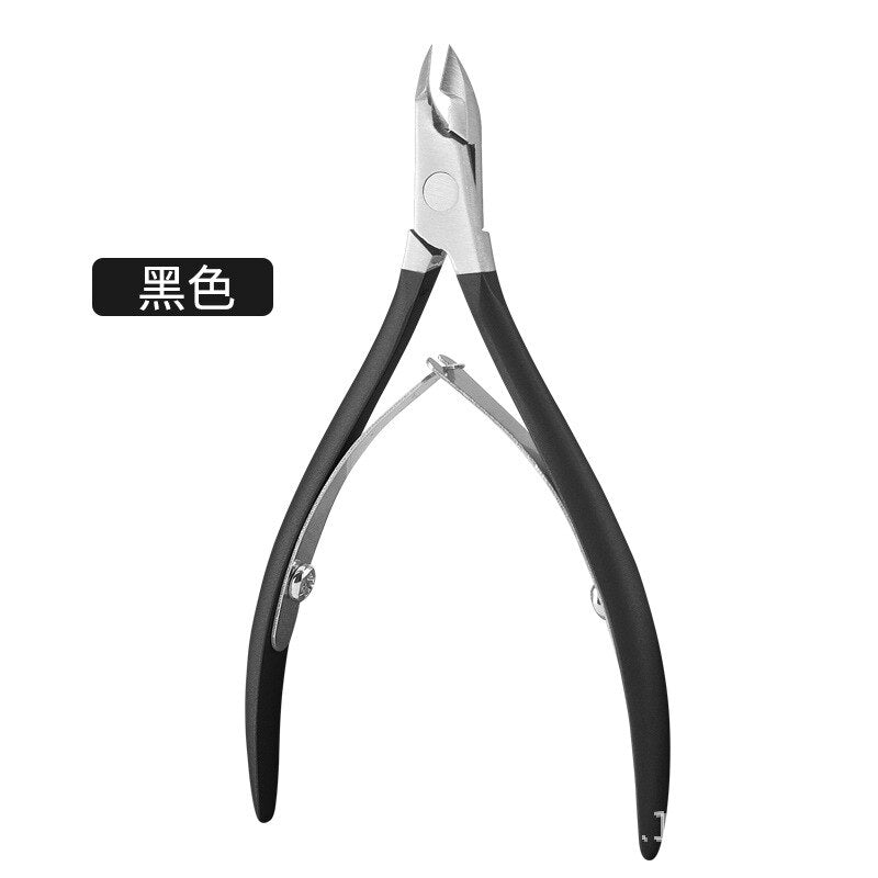 Stainless Steel Nail Cuticle Scissors Portable Professional  Cutter Clipper Pedicure Trim Eagle Beak Pliers Manicure Nipper