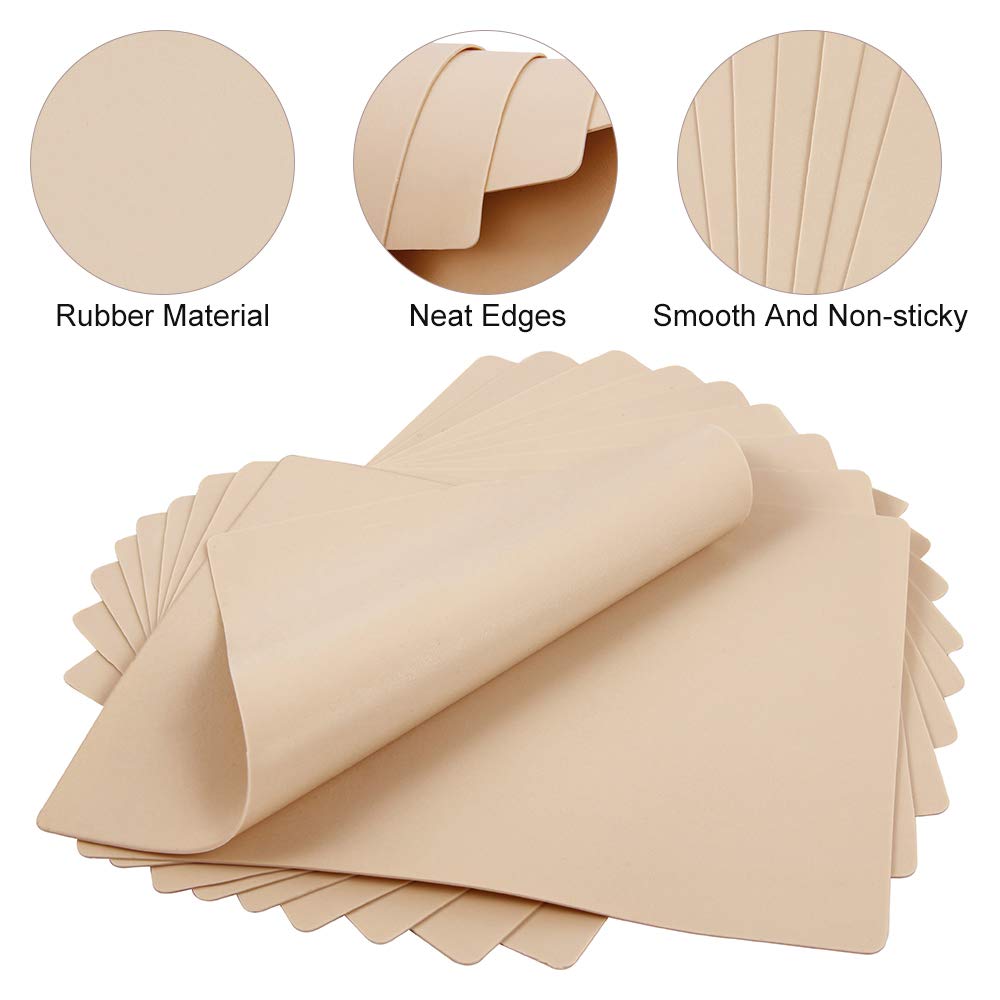 3/5/10/15/20PCS Tattoo Practice Skin Blank Fake Tattoo Skin For Permanent Makeup Tattoo Beginner microblading